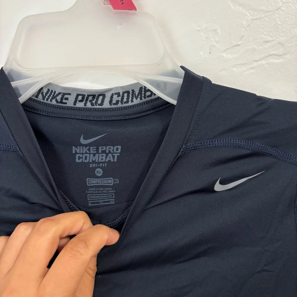 Nike boy  Navy Dri-FIT Short Sleeve Tee